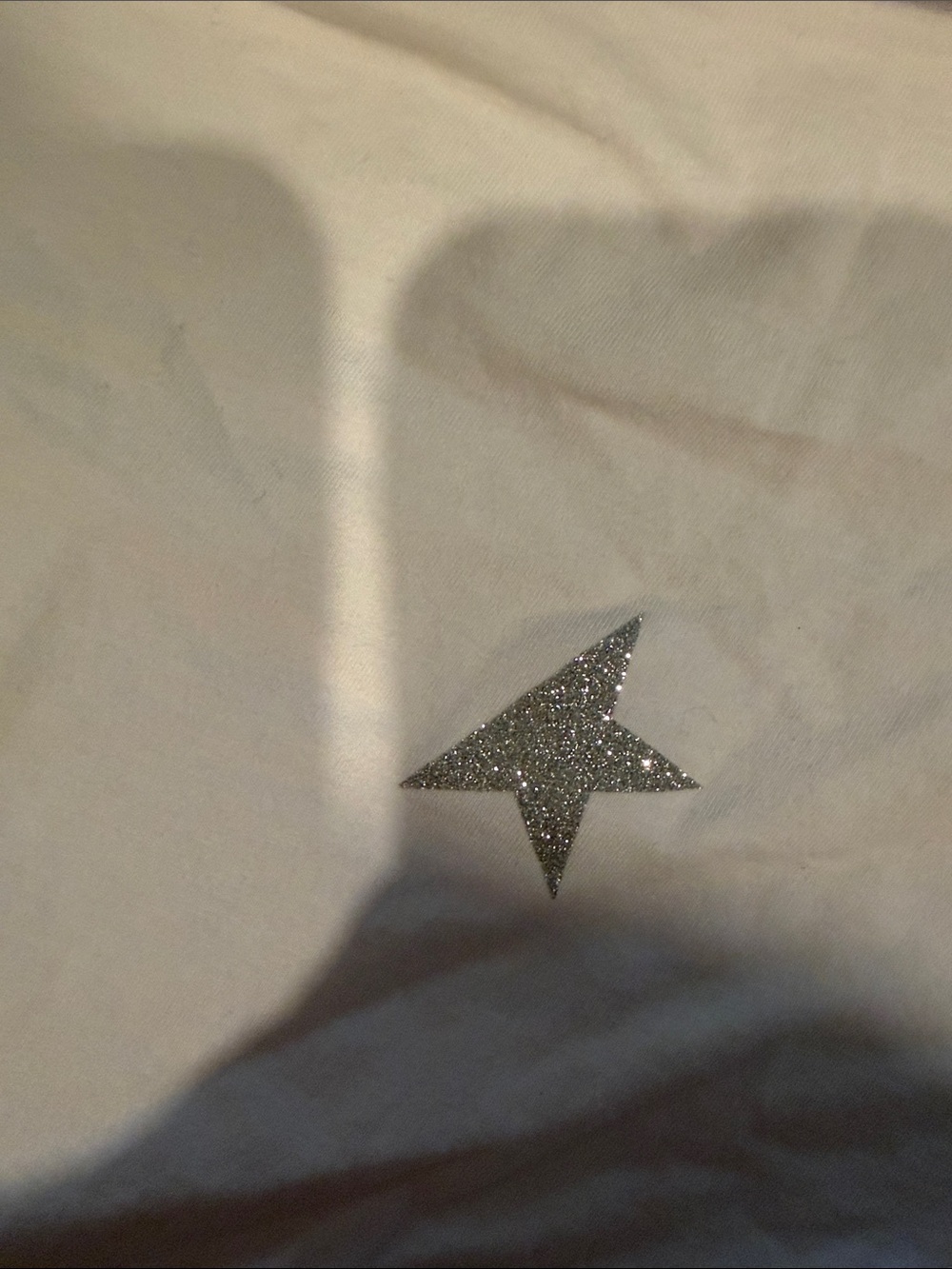Golden Goose White Short-Sleeve Star Logo Tee - Picture 3 of 4